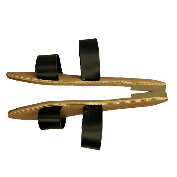 GAP Double Strap Slide in True Black - Picture 4 of 8